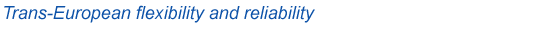 Trans-European flexibility and reliability 